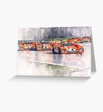 Ferrari 312 PB Sebring Greeting Card