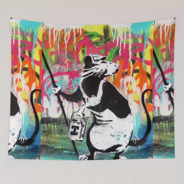 Item preview, Banksy The Rat | Graffiti Street Art | best street artist in the world designed and sold by Patrick Indo.
