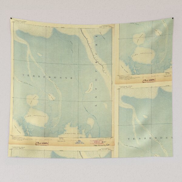 Item preview, USGS TOPO Map Louisiana LA Lake Felicity 334737 1894 62500 designed and sold by WetdryvacRB01.