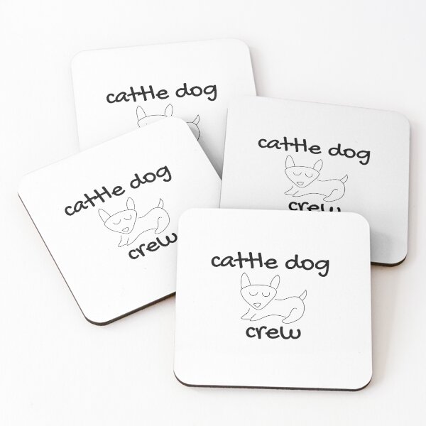 Item preview, cattle dog crew designed and sold by GrasslandDesign.