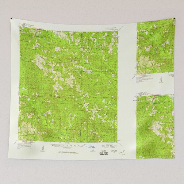 Item preview, USGS TOPO Map Mississippi MS Carnes 336834 1958 62500 designed and sold by WetdryvacRBO2.