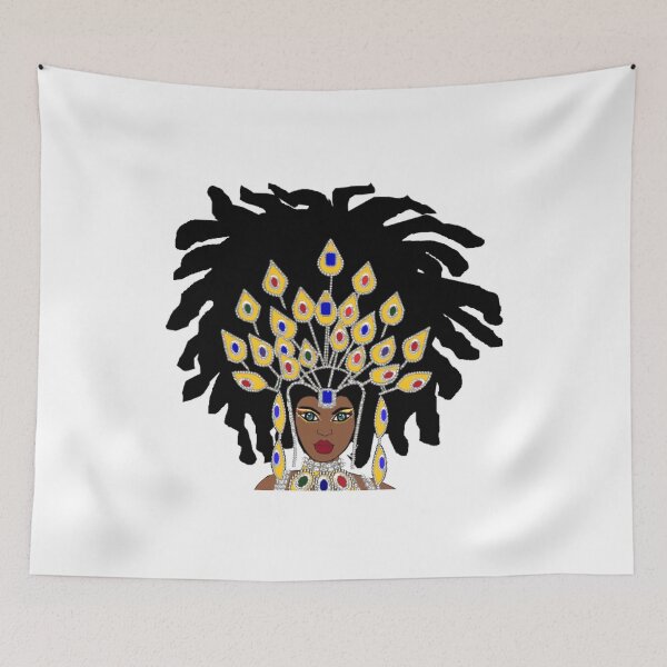 Item preview, Natural Hair Queen Loc Afro Beauty designed and sold by rieriecoils1.