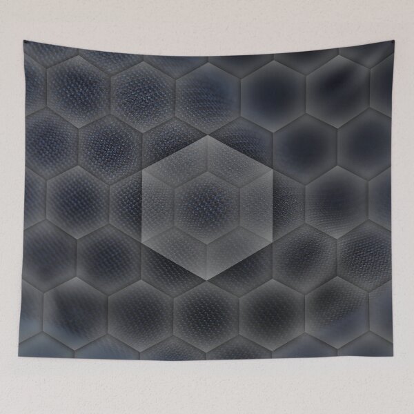 Artikelvorschau, Graue Hexagons entworfen und verkauft von Steven Paw.