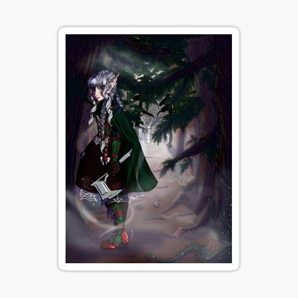 Puella Maledictum Issue 1 Cover Art Sticker