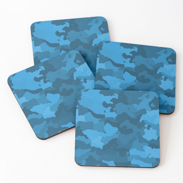 Item preview, Blue Camouflage Print designed and sold by BigAl3D.