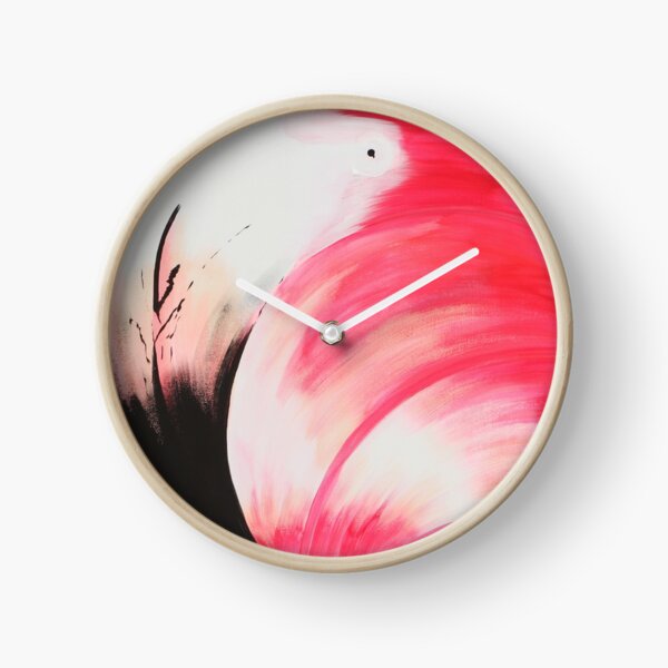 FLAMINGO Clock
