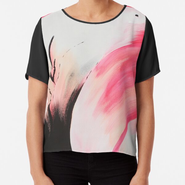 FLAMINGO Chiffon Top