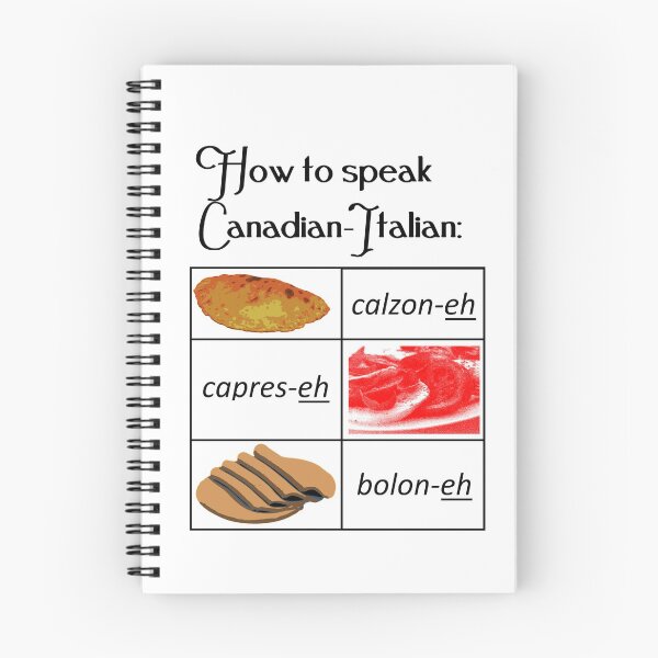 Item preview, How to Speak Canadian-Italian designed and sold by amigaboy.