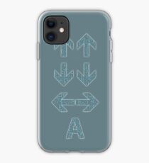 Up Up Down Down Left Right A iPhone Case