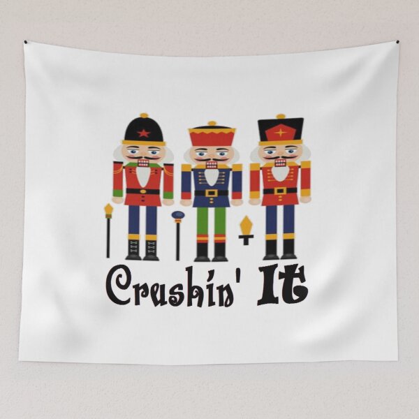 Item preview, Funny "Christmas" Nutcrackers Crushin I  designed and sold by rieriecoils1.