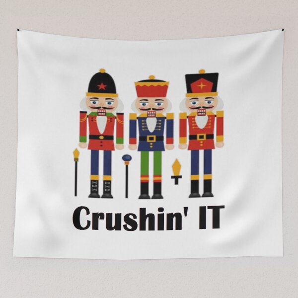 Item preview, Funny "Christmas" Nutcrackers Crushin It 4b designed and sold by rieriecoils1.