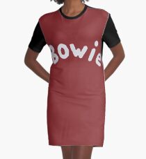 Bowie Graphic T-Shirt Dress