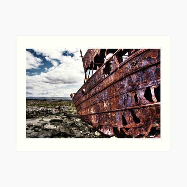 The fallen Plassey Art Print