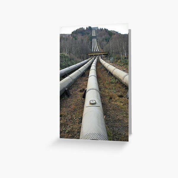 Pumping station Greeting Card