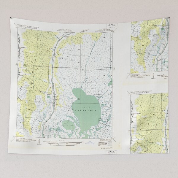 Item preview, USGS TOPO Map Louisiana LA Lake Gero 333900 1935 31680 designed and sold by WetdryvacRB01.