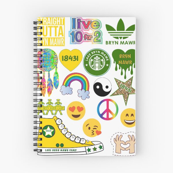Item preview, Bryn Mawr Camp Stickers designed and sold by dddesignsnj.