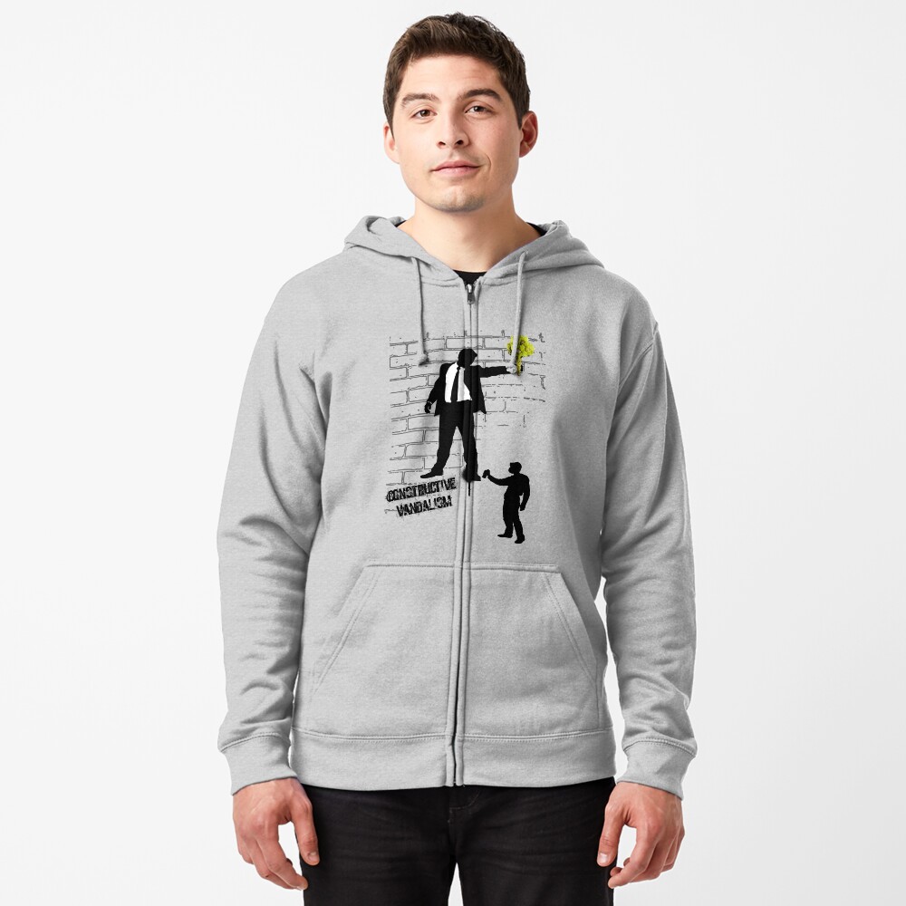 Constructive Vandalism | Zipped Hoodie