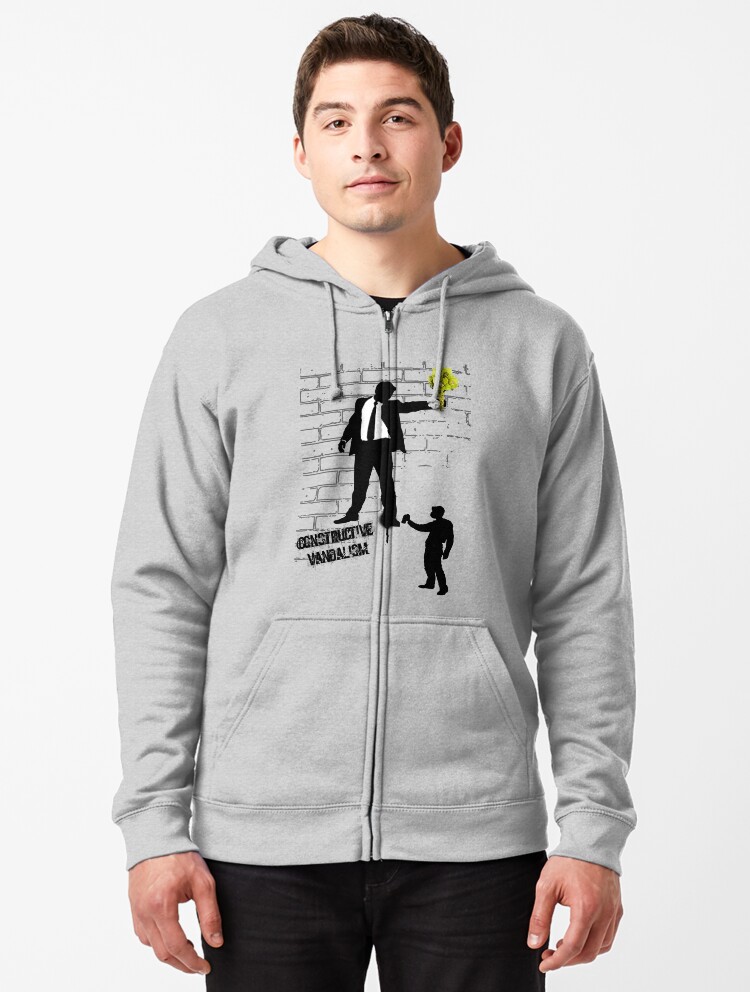 Constructive Vandalism | Zipped Hoodie