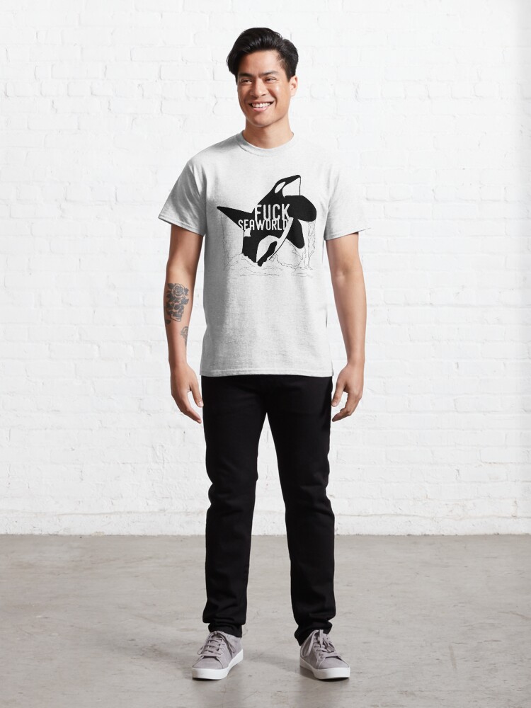 Alternate view of FUCKSEAWORLD Classic T-Shirt