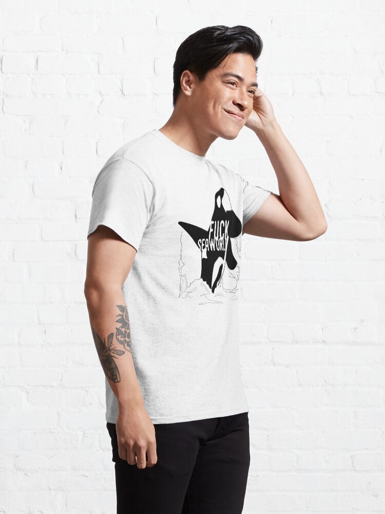 Alternate view of FUCKSEAWORLD Classic T-Shirt