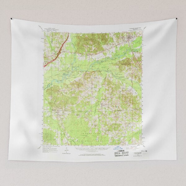 Item preview, USGS TOPO Map Mississippi MS Carthage 336836 1961 62500 designed and sold by WetdryvacRBO2.