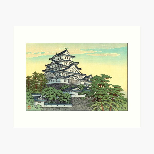 Item preview, Kawase Hasui Pacific Transport Lines Himeji Castle designed and sold by RBEnt.
