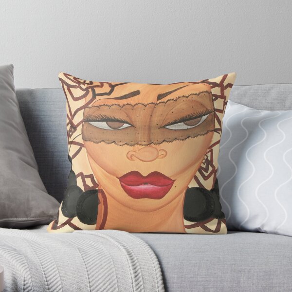 SHE KNOWS Throw Pillow