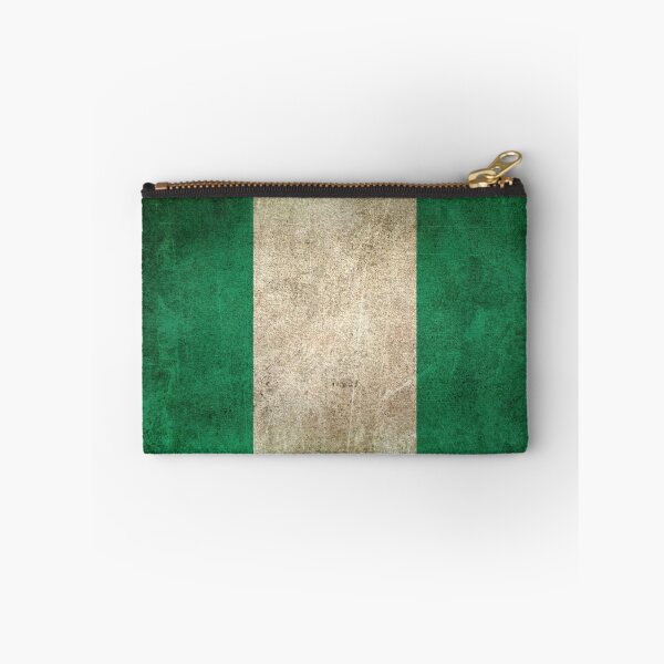 Item preview, Old and Worn Distressed Vintage Flag of Nigeria designed and sold by JeffBartels.