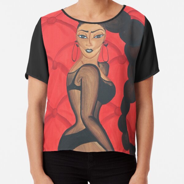 FEMME FATALE Chiffon Top