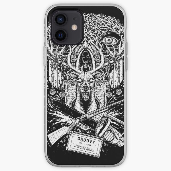 Evil Dead - Groovy T-shirt - Ash iPhone Soft Case