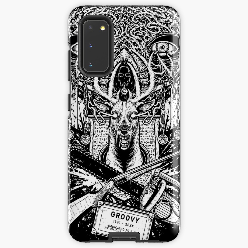 Evil Dead - Groovy T-shirt - Ash Case & Skin for Samsung Galaxy