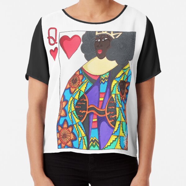 LOVE QUEEN Chiffon Top