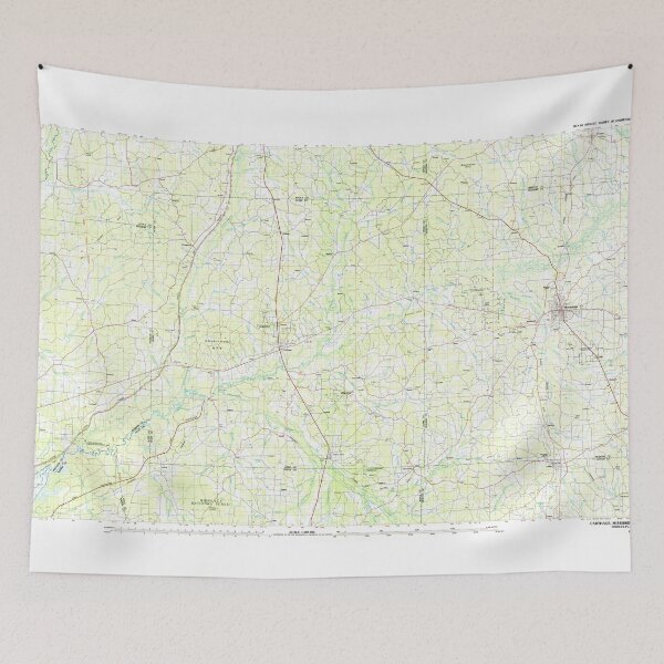 Item preview, USGS TOPO Map Mississippi MS Carthage 337199 1984 100000 designed and sold by WetdryvacRBO2.