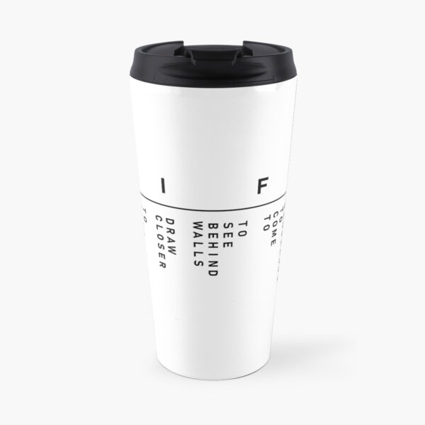 Secret Life of Walter Mitty - LIFE's Motto (Logo Version) Travel Mug