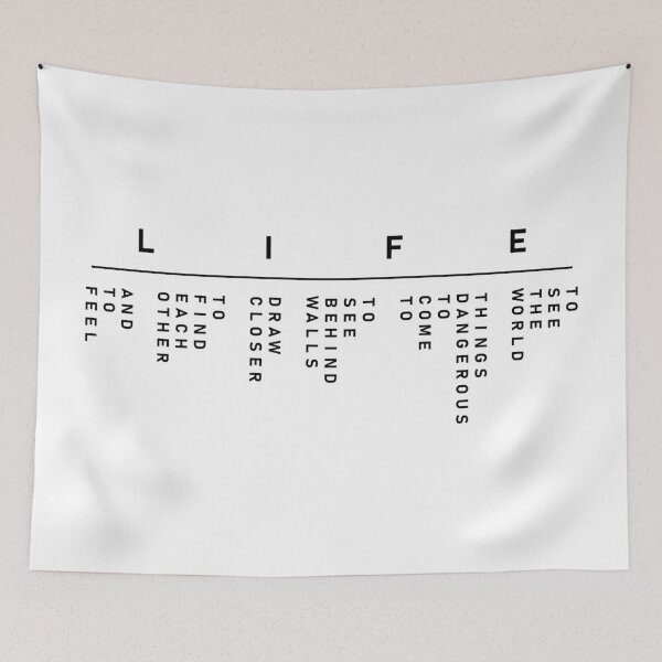Item preview, Secret Life of Walter Mitty - LIFE's Motto (Logo Version) designed and sold by Jack Schlaack.