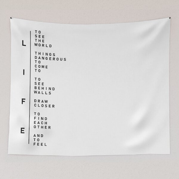 Item preview, Secret Life of Walter Mitty - LIFE's Motto (Vertical Version) designed and sold by Jack Schlaack.