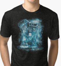 Time and space storm Tri-blend T-Shirt