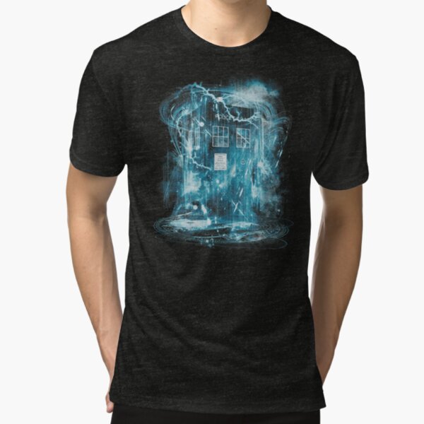 Time and space storm Tri-blend T-Shirt