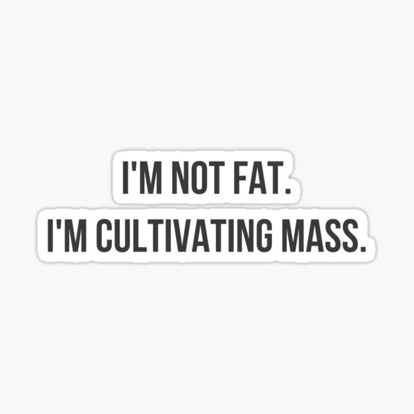 Cultivating Mass Sticker