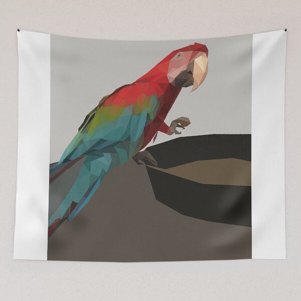 Item preview, Greenwing Macaw designed and sold by crystalcranium.