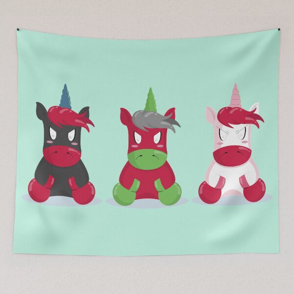 Item preview, Angry Unicorns designed and sold by Frankie Cat Photography.