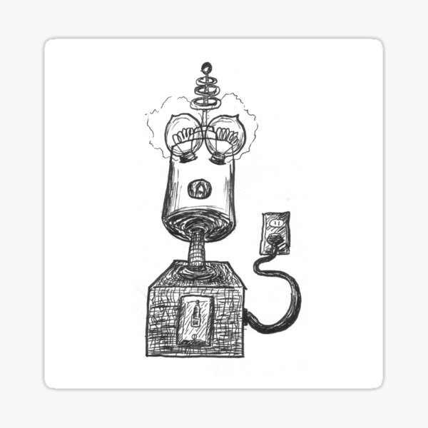 Bulb (MarchOfRobots 2019) Sticker