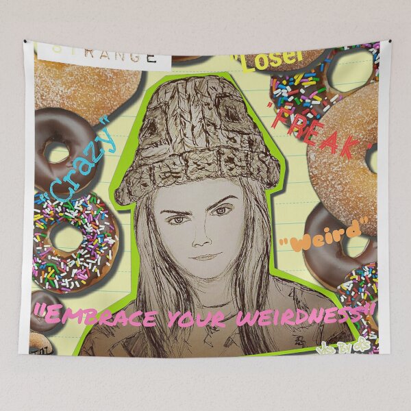 Item preview, Embrace Your Weirdness - Cara Delevingne designed and sold by YKSBYOFS YKSBYOFS.