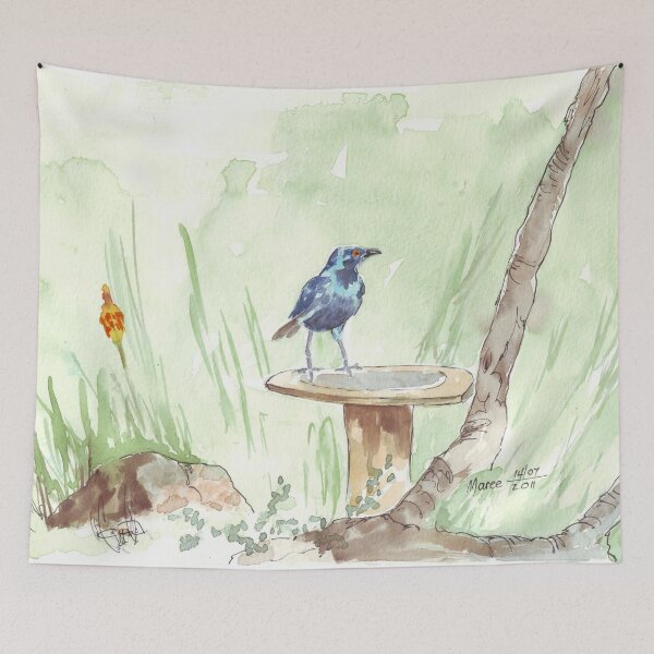 Item preview, Cape Glossy Starling (Lamprotornis nitens) designed and sold by Maree Clarkson .