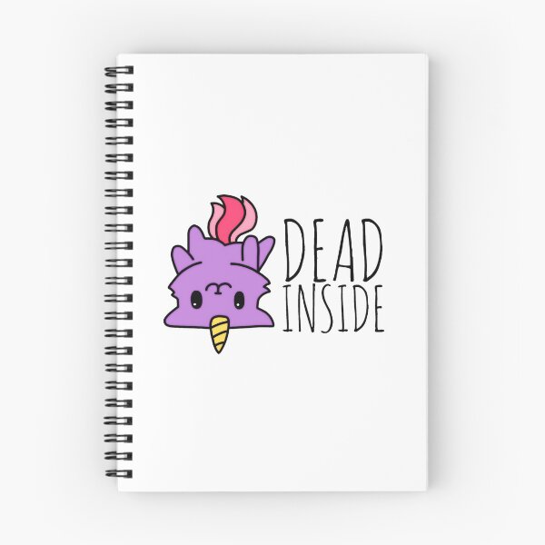 Item preview, Dead Inside - UniKitty designed and sold by tristahx.