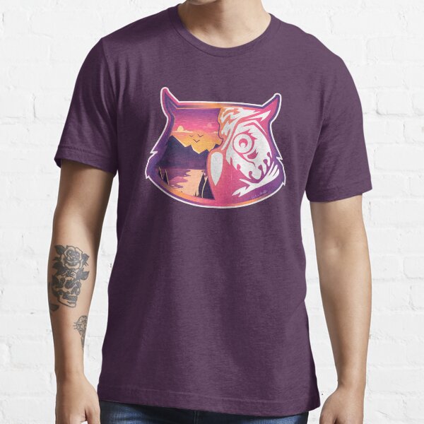 Owl Head | Sunset Mountains Essential T-Shirt