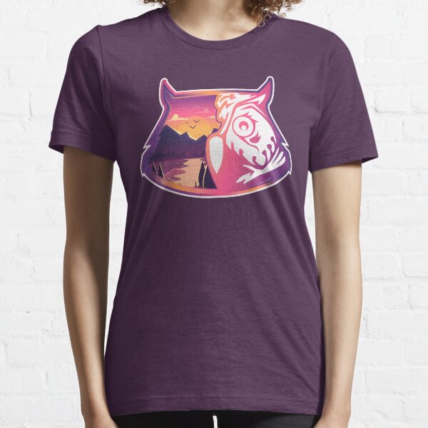 Owl Head | Sunset Mountains Essential T-Shirt
