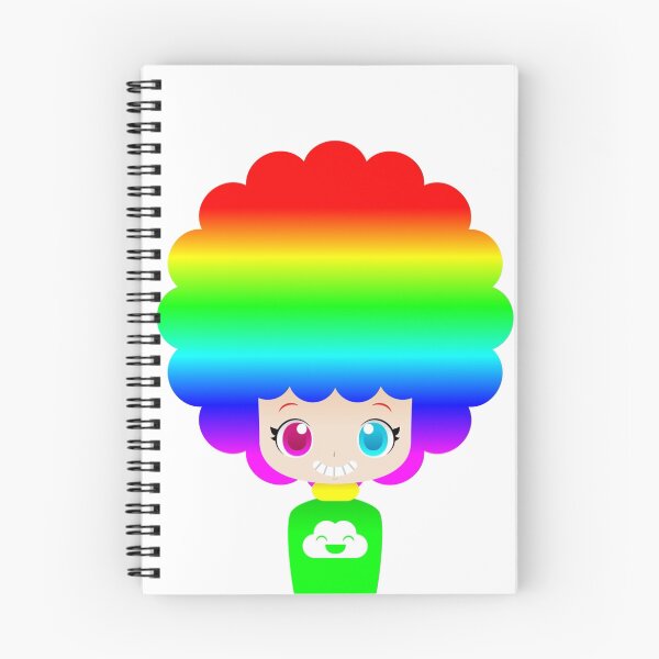 Item preview, Rainbow afro girl designed and sold by kittybox.