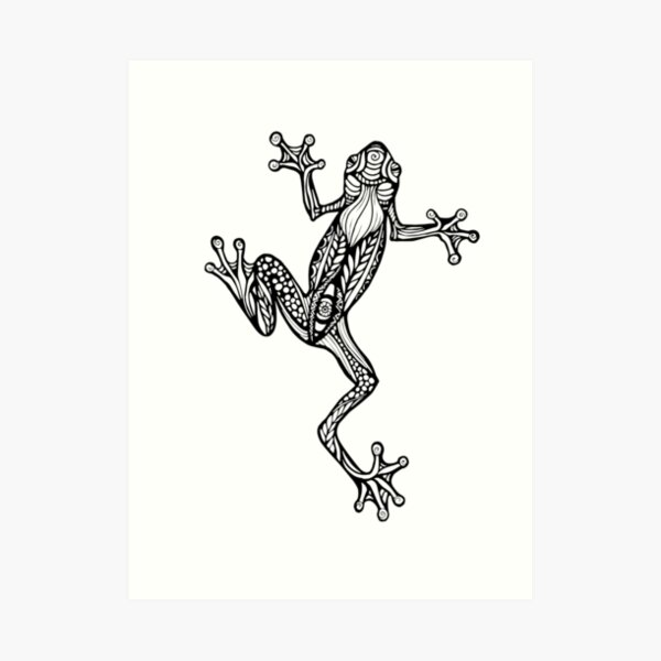 Top 75 frog silhouette tattoo super hot  thtantai2