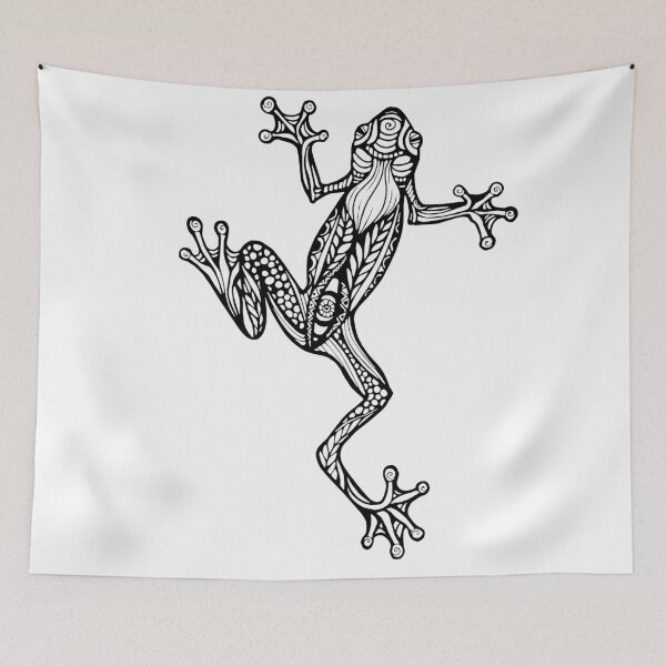 Item preview, Trippy Tree Frog designed and sold by mayescol.